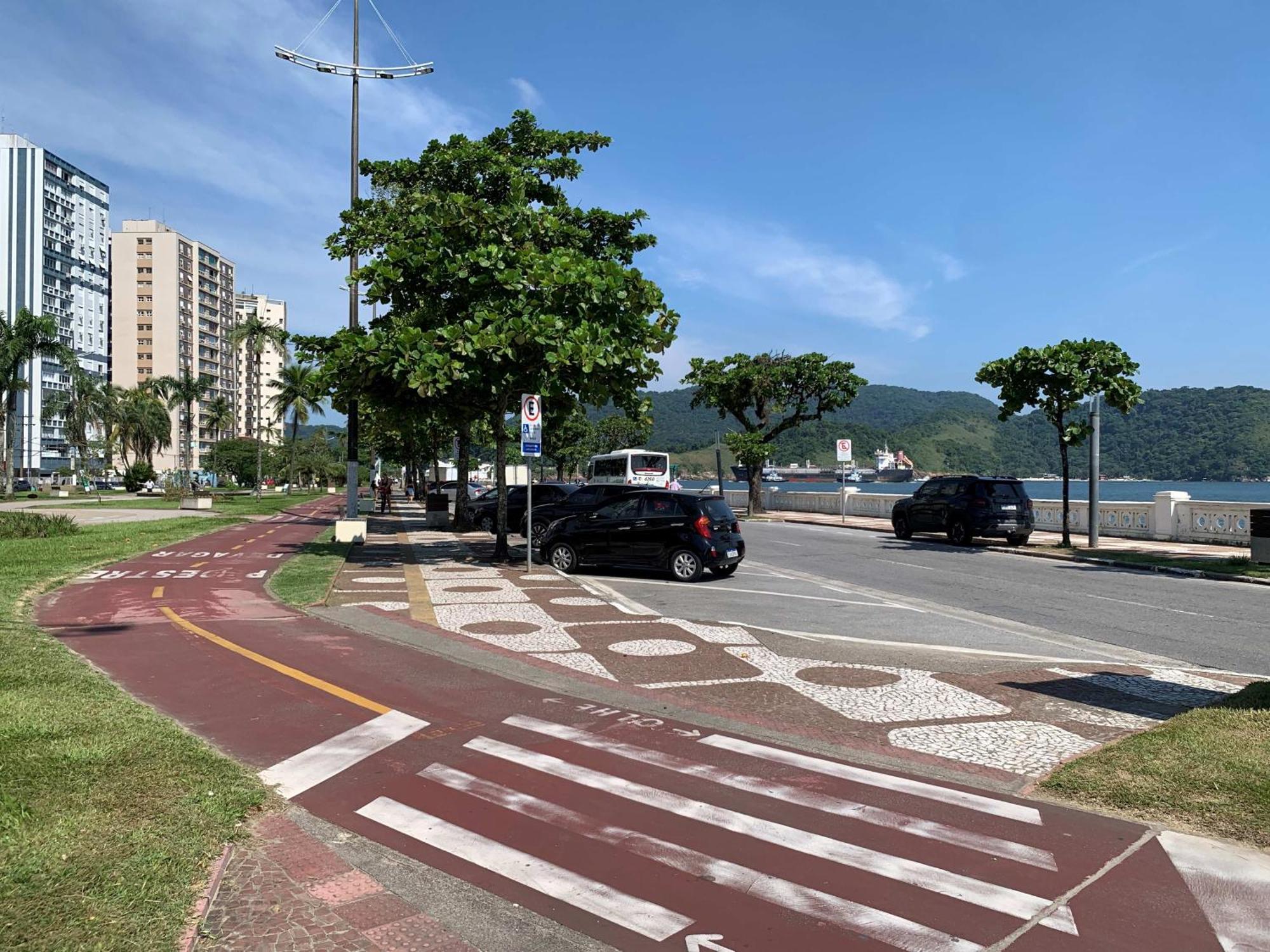 Apartamento Em Santos Na Ponta Da *
