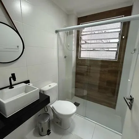 Apartamento Em Santos Na Ponta Da Praia Exterior foto